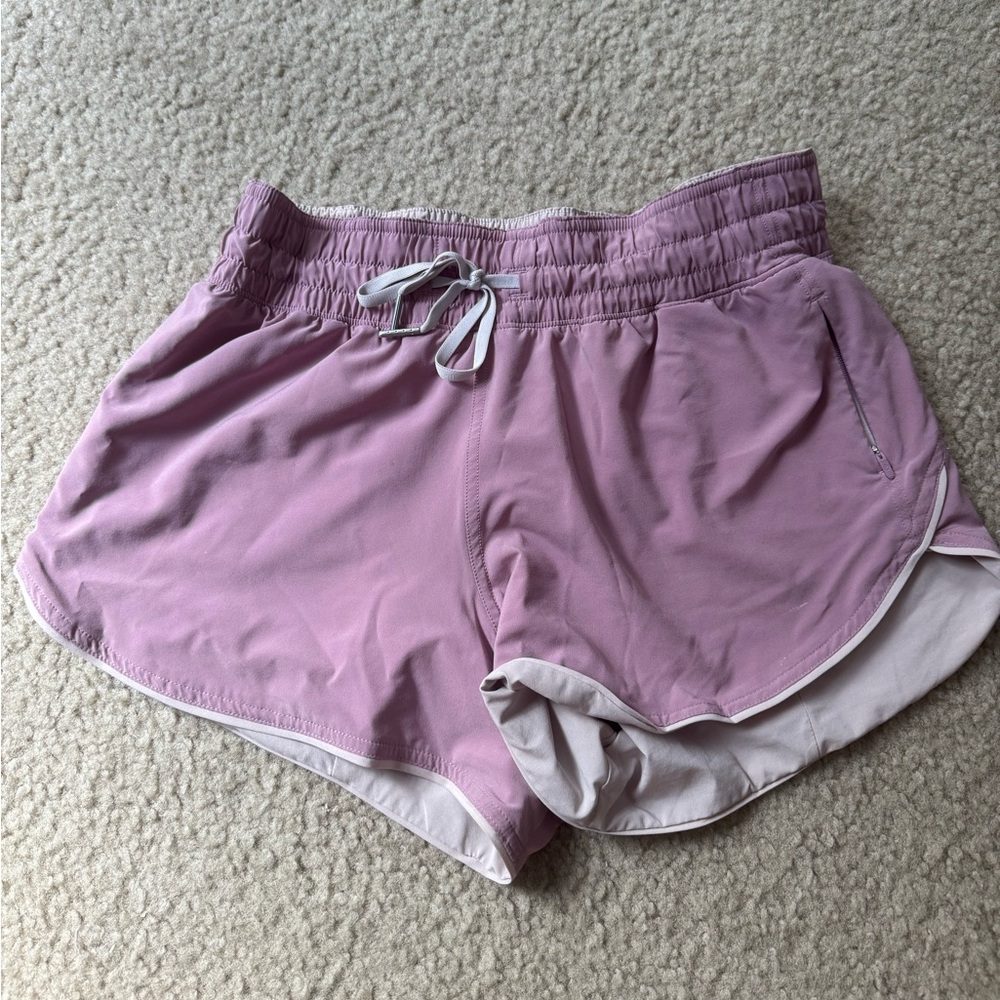 Lululemon Pink Reversible Shorts